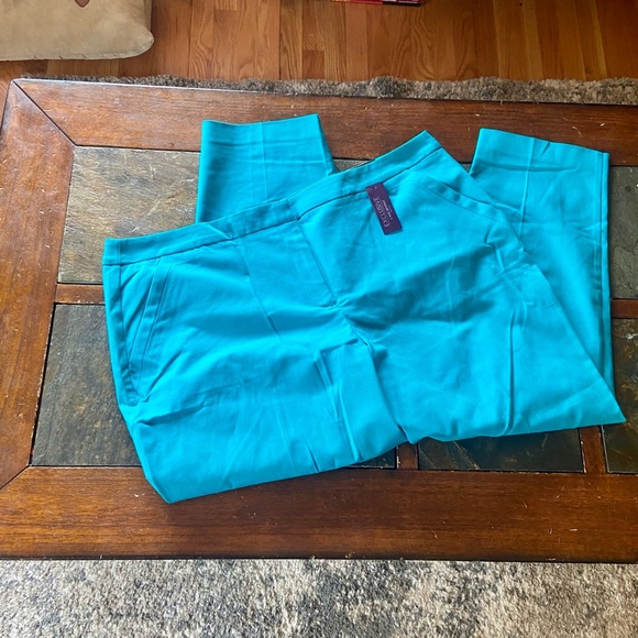 Lane Bryant Pants - NWT turquoise / teal ankle pants